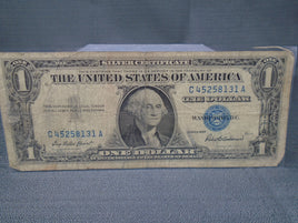 1957 United States One Dollar Silver Certificate Blue Seal | Ozzy's Antiques, Collectibles & More