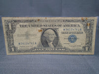 1957A United States One Dollar Silver Certificate Blue Seal | Ozzy's Antiques, Collectibles & More