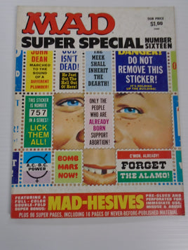Vintage Mad Magazine Super Special Number Sixteen 1975 | Ozzy's Antiques, Collectibles & More