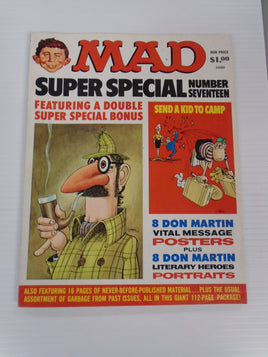 Vintage Mad Magazine Super Special Number Seventeen 1975 | Ozzy's Antiques, Collectibles & More