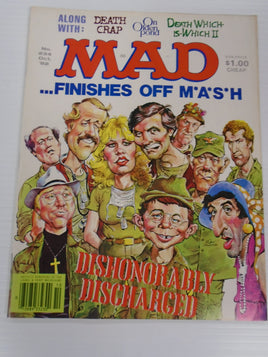 Vintage MAD Magazine Oct 1982 No 234 -Finishes Of Mash | Ozzy's Antiques, Collectibles & More