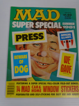 Vintage MAD Magazine Super Special Summer 1981 | Ozzy's Antiques, Collectibles & More