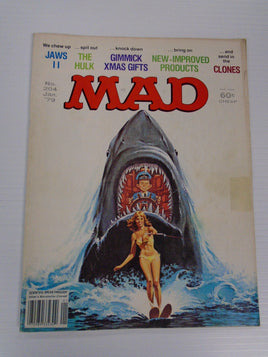 Vintage MAD Magazine Jan 1979 No 204 | Ozzy's Antiques, Collectibles & More