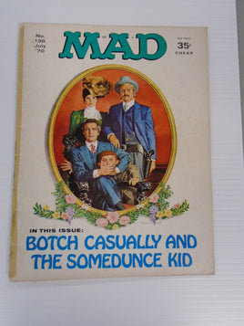 Vintage MAD Magazine July 1970 No 136 | Ozzy's Antiques, Collectibles & More