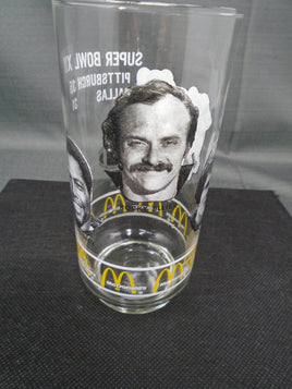 McDonald's Collectors Series Super Bowl XIII Glass- Rocky Bleier | Ozzy's Antiques, Collectibles & More