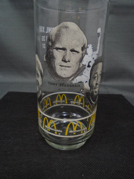 McDonald's Collectors Series Super Bowl XIII Glass- Terry Bradshaw | Ozzy's Antiques, Collectibles & More