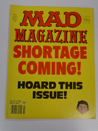 Vintage MAD Magazine March 1981 No 221 | Ozzy's Antiques, Collectibles & More
