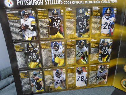 NFL Pittsburgh Steelers 2005 Official Medallion Collection-Complete Set | Ozzy's Antiques, Collectibles & More