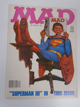 Vintage MAD Magazine  Dec 1983 No 243 | Ozzy's Antiques, Collectibles & More