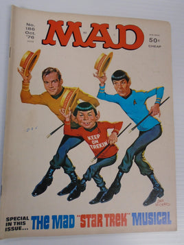 Vintage MAD Magazine Oct 1976 No 186 | Ozzy's Antiques, Collectibles & More
