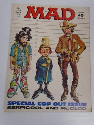 Vintage MAD Magazine Sept 1974 No 169 | Ozzy's Antiques, Collectibles & More