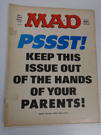 Vintage MAD Magazine Dec 1977 No 195 | Ozzy's Antiques, Collectibles & More