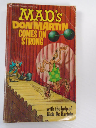 Vintage MAD Magazine Paperback Book: Don Martin Comes On Strong 1971 | Ozzy's Antiques, Collectibles & More