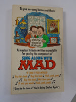 Vintage MAD Magazine Paperback Book: Sing Along With Mad 1970 | Ozzy's Antiques, Collectibles & More
