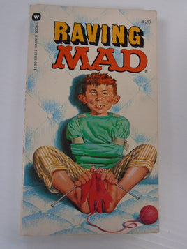 Vintage MAD Magazine Paperback Book: #20 Raving Mad 1973 | Ozzy's Antiques, Collectibles & More