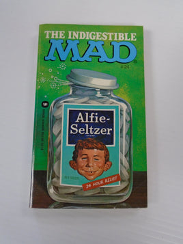 Vintage MAD Magazine Paperback Book: #24 Indigestible Mad 1975 | Ozzy's Antiques, Collectibles & More