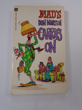 Vintage MAD Magazine Paperback Book:Don Martin Carries On 1973 | Ozzy's Antiques, Collectibles & More