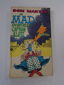 Vintage MAD Magazine Paperback Book: Don Martin The Mad Adventures Of Captain Klutz | Ozzy's Antiques, Collectibles & More