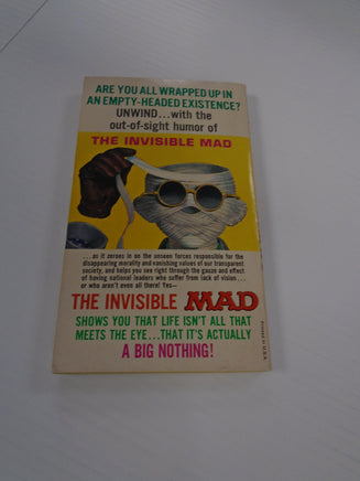 Vintage MAD Magazine Paperback Book: #37 The Invisible Mad 1974 | Ozzy's Antiques, Collectibles & More