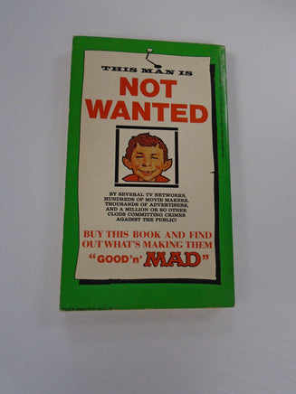 Vintage MAD Magazine Paperback Book: The Good N Mad 1969 | Ozzy's Antiques, Collectibles & More