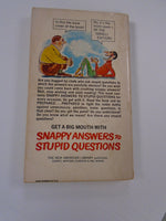 Vintage MAD Magazine Paperback Book: Al Jaffee Spews Out Snappy Answers To Stupid Questions 1968 | Ozzy's Antiques, Collectibles & More