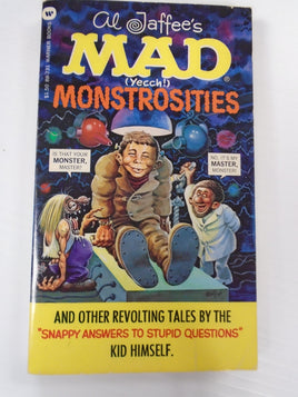 Vintage MAD Magazine Paperback Book: Al Jaffee's Mad Monstrosties 1974 | Ozzy's Antiques, Collectibles & More