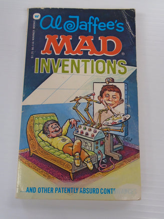 Vintage MAD Magazine Paperback Book: AlJaffee's Mad Inventions 1978 | Ozzy's Antiques, Collectibles & More