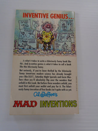 Vintage MAD Magazine Paperback Book: AlJaffee's Mad Inventions 1978 | Ozzy's Antiques, Collectibles & More