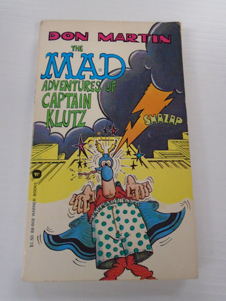 Vintage MAD Magazine Paperback Book: Don Martin The Mad Adventures Of Captain Klutz 1980 | Ozzy's Antiques, Collectibles & More