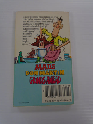 Vintage MAD Magazine Paperback Book: Mads Don Martin Grinds Ahead 1981 | Ozzy's Antiques, Collectibles & More