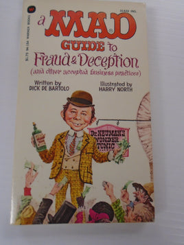 Vintage MAD Magazine Paperback Book: A Mad Guide To Fraud & Deception 1981 | Ozzy's Antiques, Collectibles & More