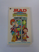 Vintage MAD Magazine Paperback Book:  Mad Book Of Almost Superheroes 1982