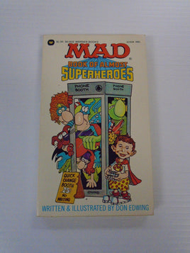 Vintage MAD Magazine Paperback Book:  Mad Book Of Almost Superheroes 1982 | Ozzy's Antiques, Collectibles & More