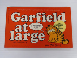 Vintage 1980 Garfield At Large  by Jim Davis
