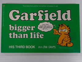 Vintage 1981 Garfield Bigger Than Life by Jim Davis | Ozzy's Antiques, Collectibles & More