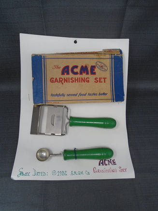 Vintage Acme Garnishing Set -1932 | Ozzy's Antiques, Collectibles & More