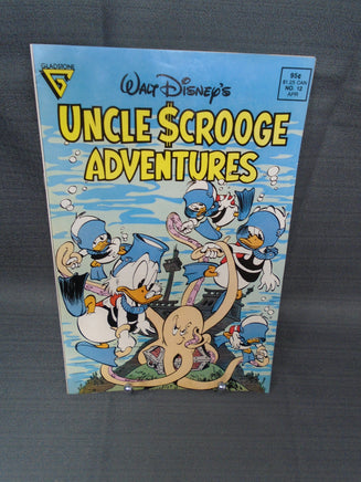 Vintage Walt Disney Uncle Scrooge Adventures "The Log Of The Nancy Bell" Comic Book  No.12 April 1989 | Ozzy's Antiques, Collectibles & More