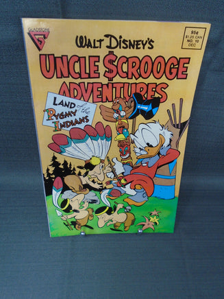 Vintage Walt Disney Uncle Scrooge Adventures"Land Of The Pygmy Indians" Comic Book   No. 10 December 1988 | Ozzy's Antiques, Collectibles & More