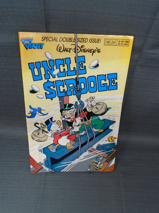 Vintage Walt Disney Uncle Scrooge Double Sized Special Issue Comic     No. 241 Feb 1990 | Ozzy's Antiques, Collectibles & More