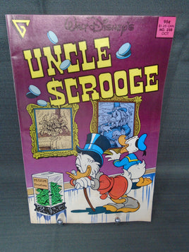 Vintage Walt Disney Uncle Scrooge Comic Oct 1989   No. 238  Oct 1989 | Ozzy's Antiques, Collectibles & More