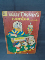 Vintage Walt Disney Comics & Stories July 1955 No.10  A few pages tinted from age