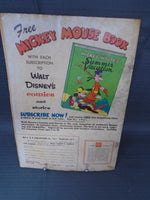 Vintage Walt Disney Comics & Stories July 1955 No.10  A few pages tinted from age
