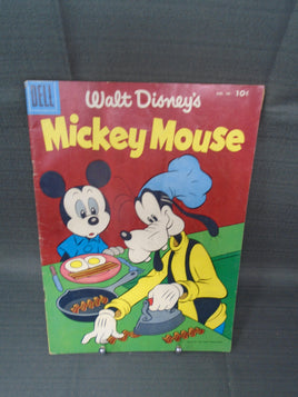 Vintage Walt Disney Mickey Mouse Comic Feb-March 1956 No.46  Aged pages | Ozzy's Antiques, Collectibles & More