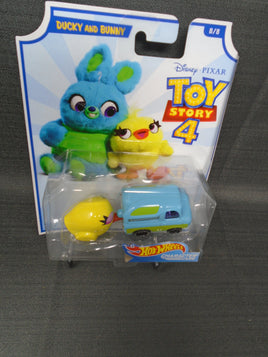 Hot Wheels Disney Pixar Toy Story 4 Character Ducky & Bunny | Ozzy's Antiques, Collectibles & More