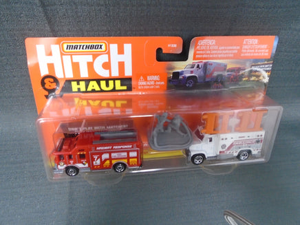 Matchbox Hitch & Haul - Hazard Squad And Ambulance | Ozzy's Antiques, Collectibles & More