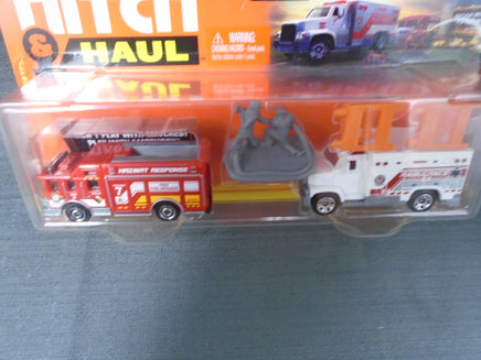 Matchbox Hitch & Haul - Hazard Squad And Ambulance | Ozzy's Antiques, Collectibles & More