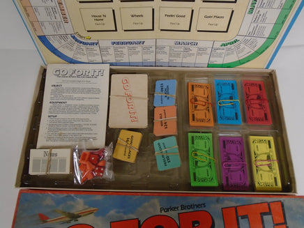 Vintage 1985 Parker Brothers Go For It Board Game | Ozzy's Antiques, Collectibles & More