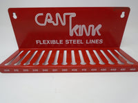 Cant Kink Flexible Steel Lines Metal Display Rack | Ozzy's Antiques, Collectibles & More