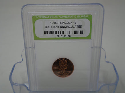 1996-D Lincoln 1 Cent Brilliant Uncirculated | Ozzy's Antiques, Collectibles & More