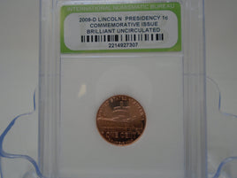 2009-D Lincoln Presidency 1c Commemorative Issue Brilliant Uncirculated | Ozzy's Antiques, Collectibles & More